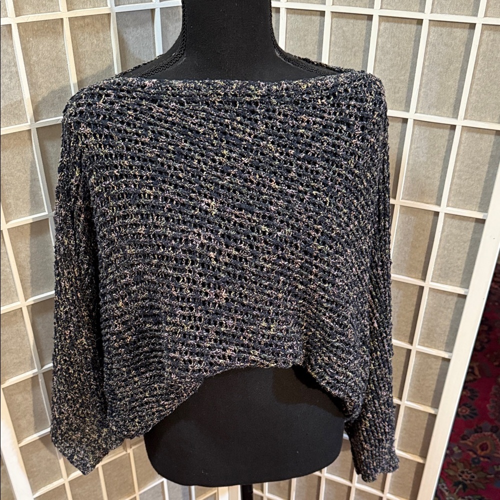 NEW FREE PEOPLE CONFETTI KNITTED PULLOVER SWEATER🌸